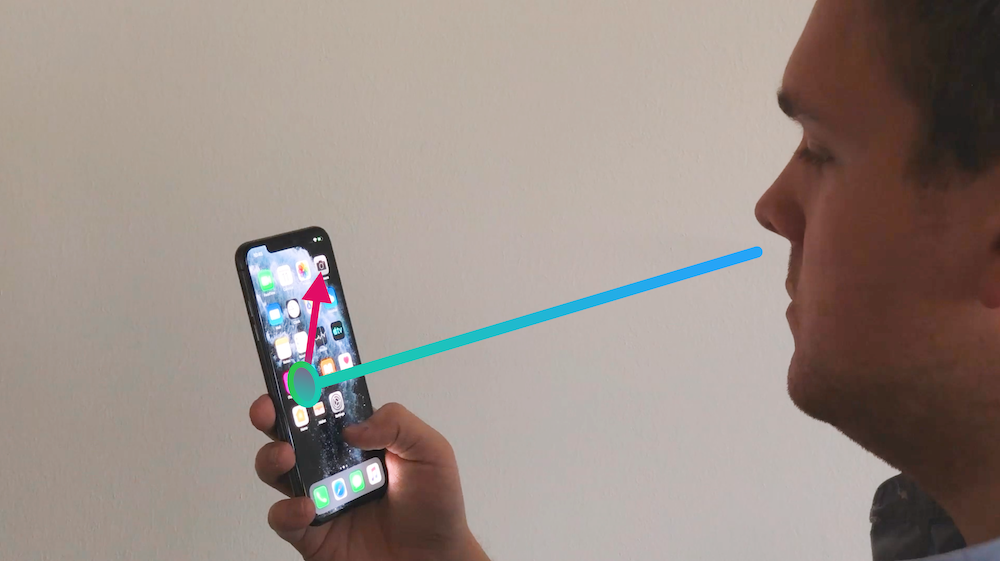 HeadReach: Using Head Tracking to Increase Reachability on Mobile Touch Devices